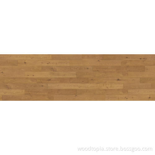 Durable Natural Engineerel Flooring UV Lacquer brushed